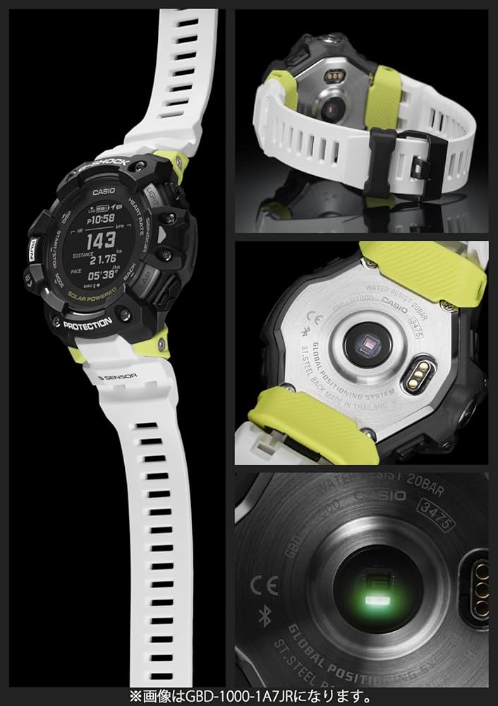 G-SQUAD GBD-H1000-8JR（casio G-SHOCK） Casio G-Shock G-Squad GBD-H1000-8JR Herren-Armbanduhr , Grau